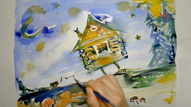 Hut On Chicken Legs. Избушка на курьих ножках.