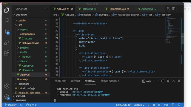 【Vue js入門】#3 Vue Routerでサイドメニューを作ろう смотреть онлайн