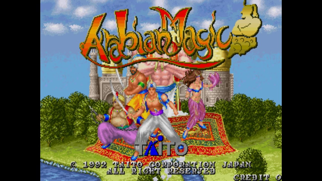 FULL GAME ARCADE Arabian Magic 1992 смотреть онлайн