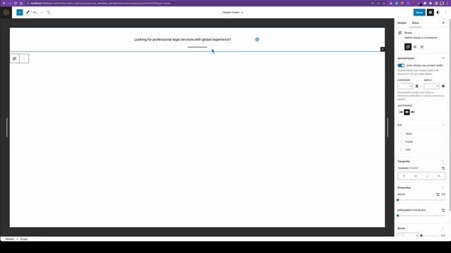 Criando footer com o editor de sites do WordPress (FSE) смотреть онлайн