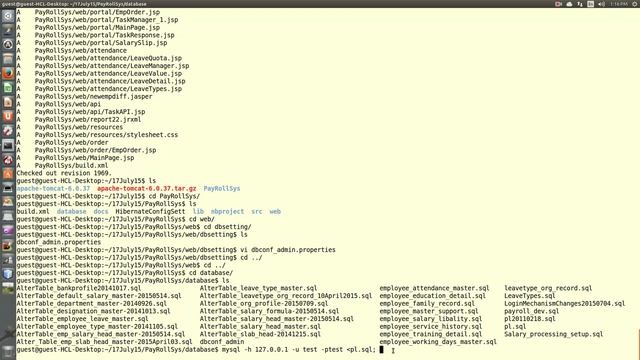 PayRollSys Installation (Version 1.1) смотреть онлайн