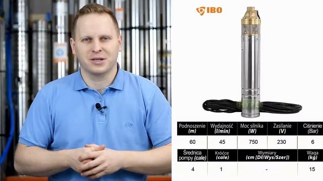 Pompa 4SKM100 IBO смотреть онлайн