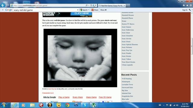 scary red dot game official смотреть онлайн