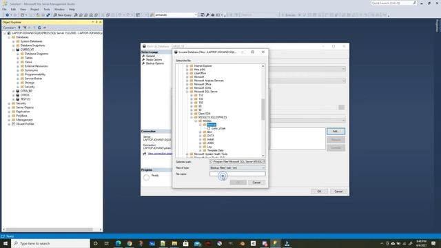 Aprendiendo Microsoft SQL Server - 046 - BACKUP y RESTORE смотреть онлайн