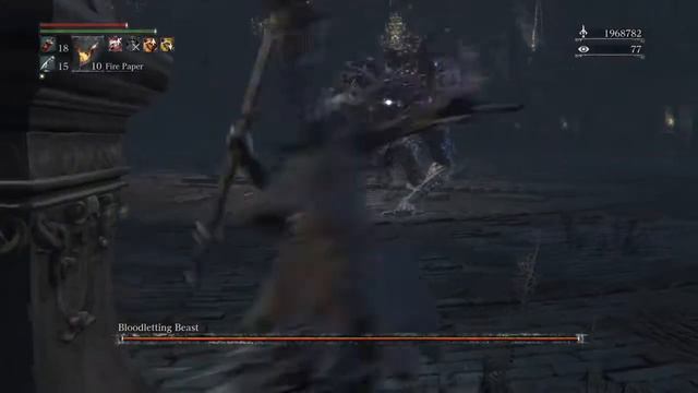 Bloodborne™ Simon's Bow Blade Does max damage ~18K damage with a single arrow смотреть онлайн