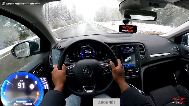 Renault Megane IV 1.3 TCE 140 | ACCELERATION POV смотреть онлайн