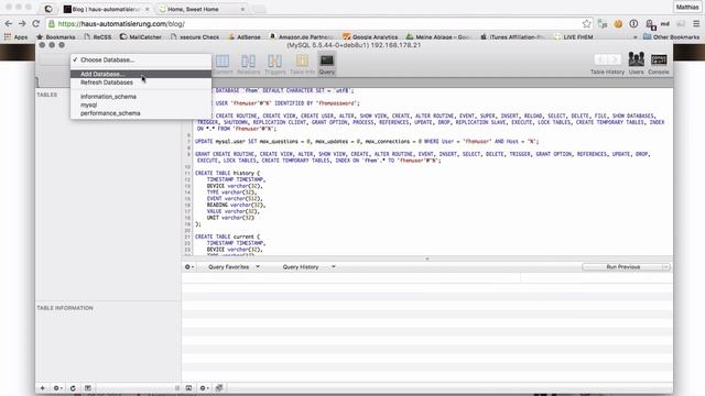 FHEM-Tutorial Part 7: mySQL-Server für Logging nutzen | haus-automatisierung.com смотреть онлайн