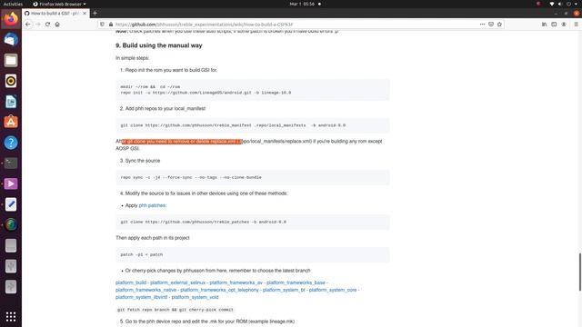 How To Compile Treble Rom Gsi Aosp 11 Syncing Treble Source Part-2 смотреть онлайн