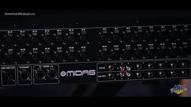 Midas M32 Console Overview - Midas M32 Digital Console