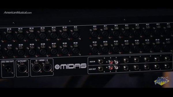 Midas M32 Console Overview - Midas M32 Digital Console