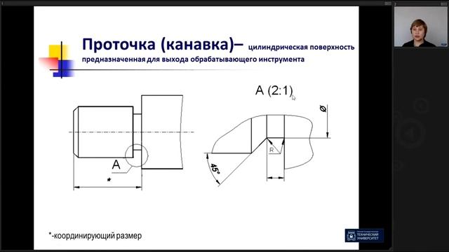 Инженерная графика 6 Нанесение размеров Инженерная Графика ОмГТУ Лекториум смотреть онлайн