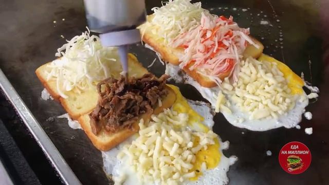 Парочку таких бутербродов и будешь сыт весь день