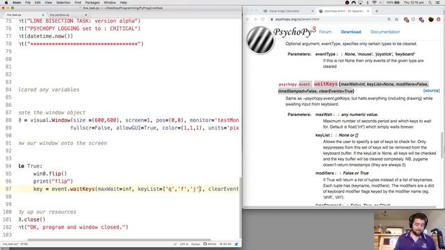 Neuroscience programming with psychopy and python: Line Bisection Task (Video 1) - creating stimul смотреть онлайн