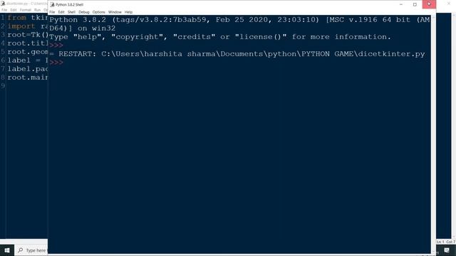 Dice simulator using python || Method 2 || Python Project || Python Games || Python || Games смотреть онлайн