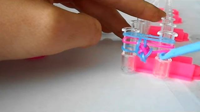 Браслет из резинок "ФРАНЦУЗКАЯ КОСА" Урок #2 смотреть онлайн