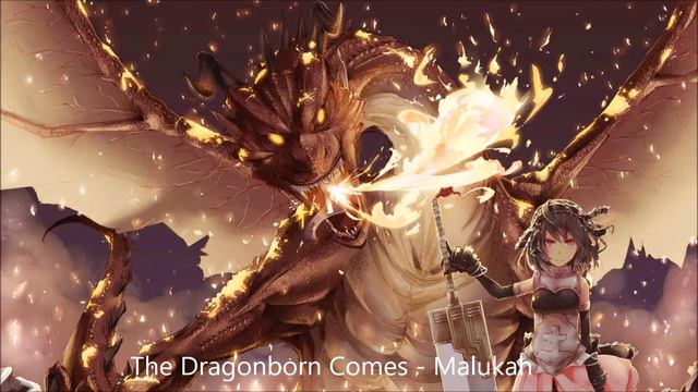 Nightcore ~ The Dragonborn Comes смотреть онлайн