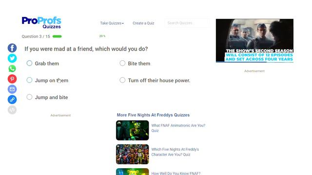 Testing my FNAF Expertise on the Hardest FNAF Quizzes... смотреть онлайн