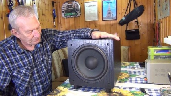 Сабвуфер Ibass SU1000 (M10DH) 10 дюймов, 150 Вт. Обзор.