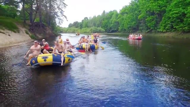 Сплав по реке Керженец 2017 г. компании ТОЗ. (Технологии Охраны Здоровья) смотреть онлайн