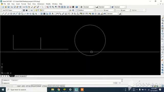 AutoCAD 2007 Page Setup ..How to select Endpoint | Midpoint | Center etc. In Auto-CAD 2007 смотреть онлайн