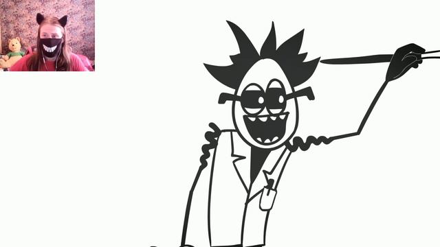 Отмейкапили из того что было ( Анимация | Доктор Гнус ) / РЕАКЦИЯ НА ДОКТОРА ГНУСА смотреть онлайн