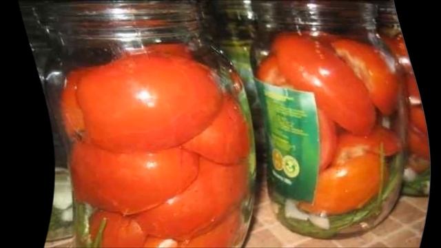 Помидоры половинками на зиму рецепт смотреть онлайн