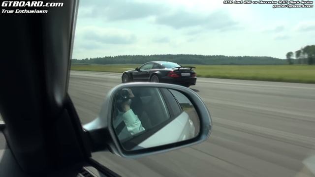 Mercedes SL65 Black Series vs MTM Audi RS6 Sedan 725 HP смотреть онлайн