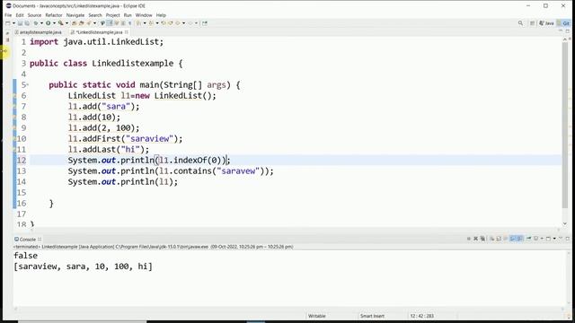 Linked List in Java |Java Collections |Java Interview question | Tamil смотреть онлайн