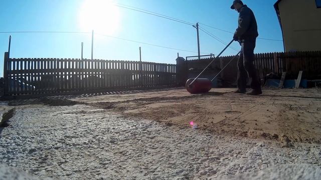 Посадка газона / Lawn planting смотреть онлайн