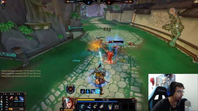 SMITE! Erlang Shen, Si vas por delante que tu rival no respire! GM Duel Abecedario #25 смотреть онлайн