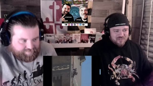 YIKES!!! American Construction Worker Reacts "Fred Dibnah - How To Climb A Chimney Overhang at 50+" смотреть онлайн