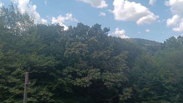 Дорога к морю. Вид с поезда