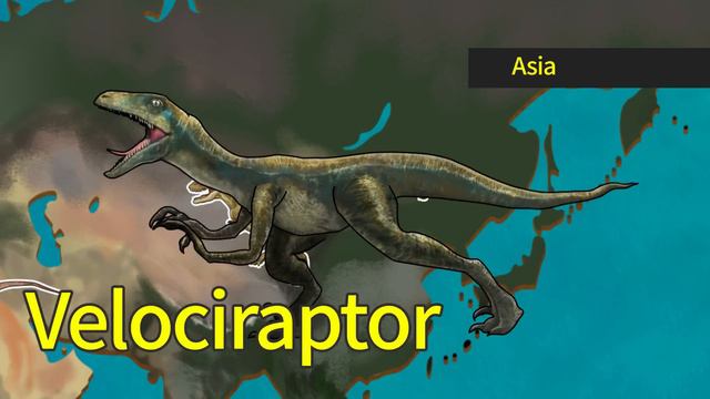 Dinosaur map | Carnivorous Dinosaur World Map | Carnivorous dinosaur world distribution map | 딩동TV смотреть онлайн