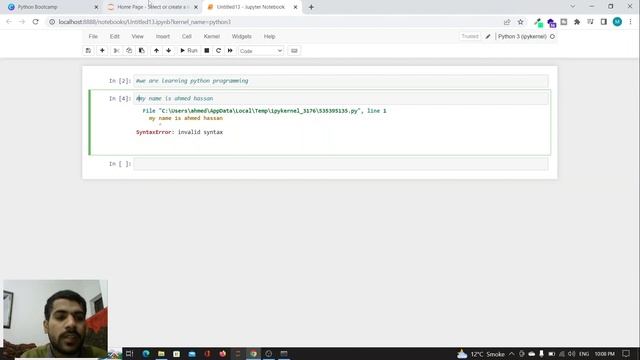 Python Bootcamp For Beginners | Lecture 3 | Python tutorial in Hindi | Learn Python Programming смотреть онлайн