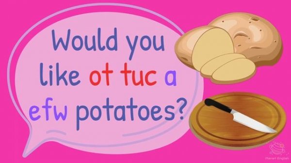 In the Kitchen | ESL Vocabulary Games for Kids