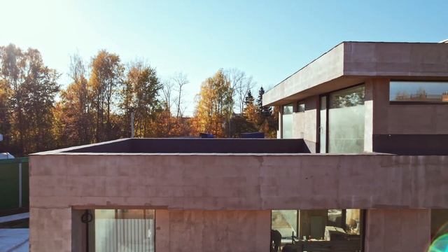 WEST HOUSE Строительство современного дома с плоской крышей смотреть онлайн
