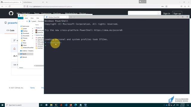 สอน PostgreSQL การ restore ฐานข้อมูลร้านอาหาร yummi смотреть онлайн