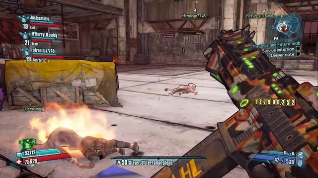 "Borderlands 2" Weird Glitch (blue blocks) смотреть онлайн