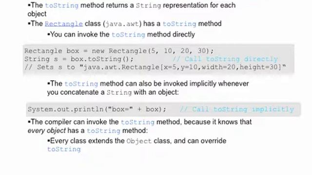 Java Concepts: Late Objects 3/e chapter 9 part 5 смотреть онлайн