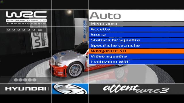WRC 3 (2003) - Hyundai Accent WRC 2003 Showroom