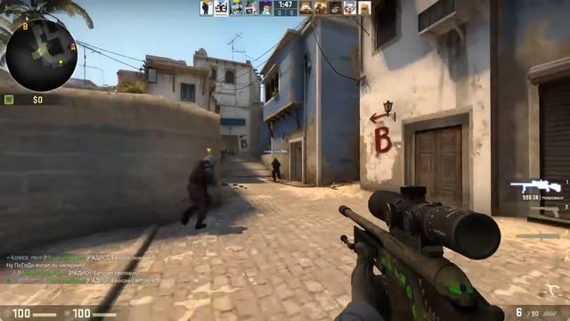 самый убогий мм на карте Mirage за всю его историю смотреть онлайн