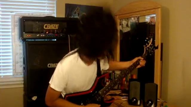 "THE HELLION"-WASP cover with improve solo HEADBANG EDITION! смотреть онлайн