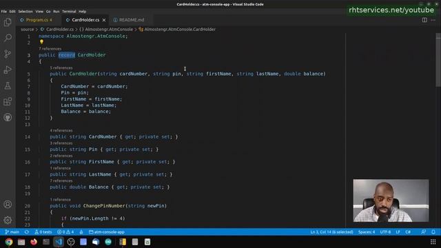 How To Code an ATM Application In C# | C# Programming Tutorial смотреть онлайн