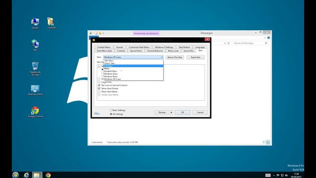 Tutorial - Botón de Inicio para Windows 8 Pro con Classic Shell Gratis !!! смотреть онлайн