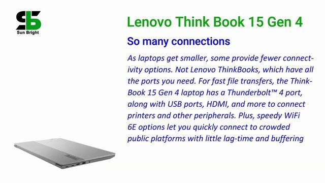 | Lenovo Think Book 15 Gen 4 | Intel ¹²th Generation | Core i7-1255U Processor | 8GB DDR4 Ram | смотреть онлайн