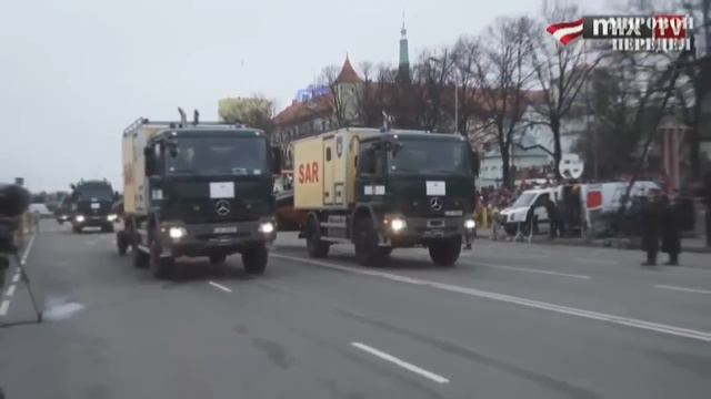 Латвия отвечает парадом войск смотреть онлайн