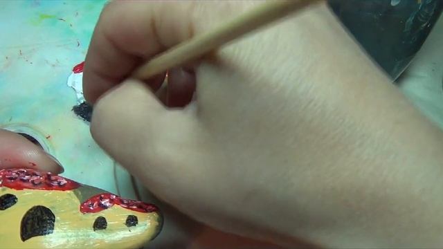Роспись камней. Домики смотреть онлайн