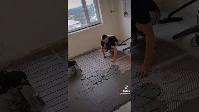 Тепла підлога мати, підготовка до укладення плитки смотреть онлайн