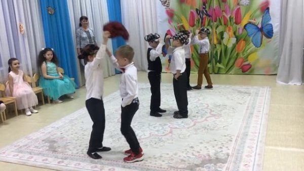 Веселый, шуточный танец "Хулиганы" мальчиков подготовительной группы. Детский сад №173 "Тополек"
