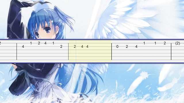 Azusa Tadokoro - Dearest Drop Guitar Tab Tutorial смотреть онлайн